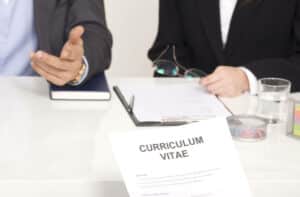 colloquio per assunzione e curriculum in evidenza